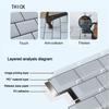 Moisture-proof Self Adhesive Tile Wall Stickers Waterproof Wall Decal Stove Sticker