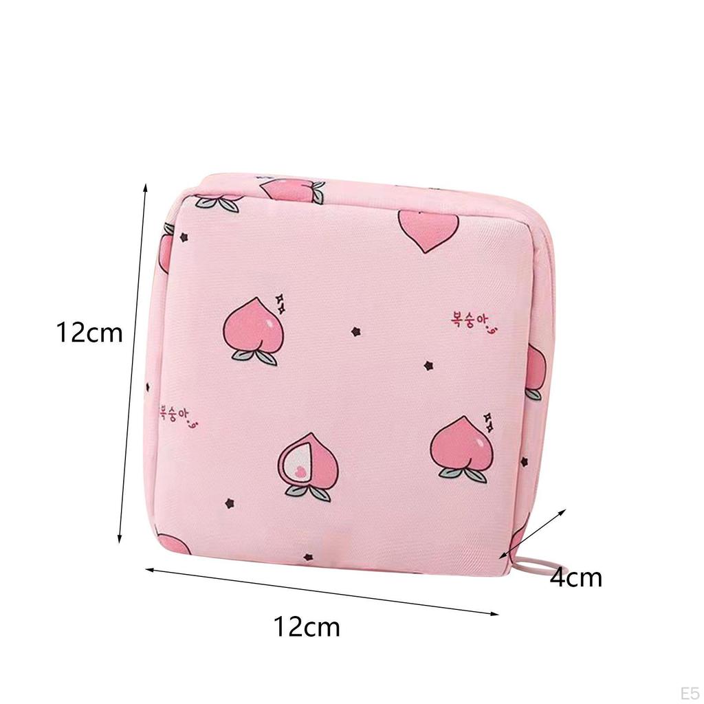 Compact Storage Bags with Zipper Closure for Small Items On the Go
