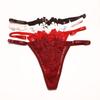 Damen Sexy Nahtloser String mit Schleife - Verstellbar, Atmungsaktiv, Einfarbig