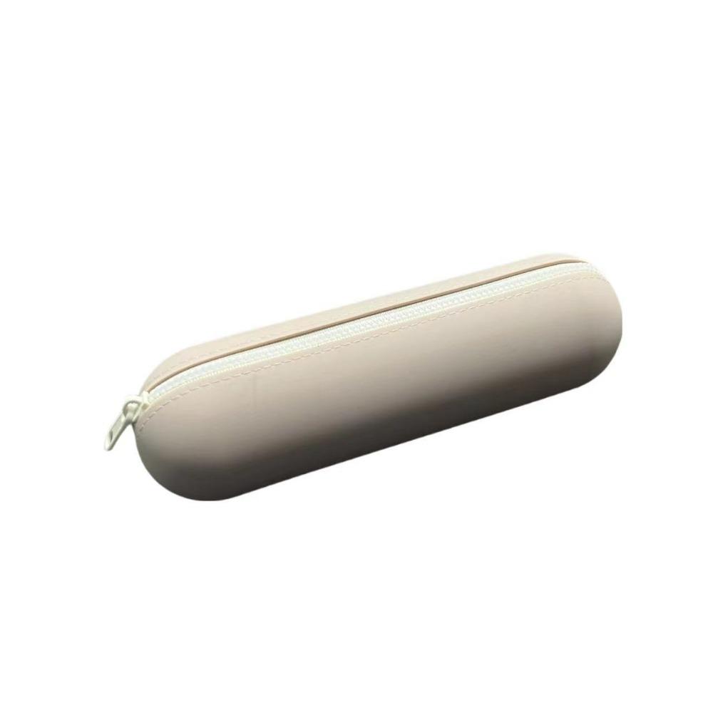 Silikon-Aufbewahrungsbeutel, Lippenstift-Kosmetik-Aufbewahrungstasche, große Schüler-Schreibwarenbox, wasserdichte Tasche