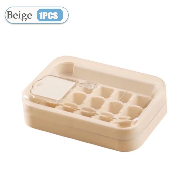 1-10 STÜCK 15 Fächer Eiswürfelform mit Deckelbehälter Leichte Entnahme Eisbox Getränk Sommer Eisbereiter für Zuhause Küche Bar Eisbox