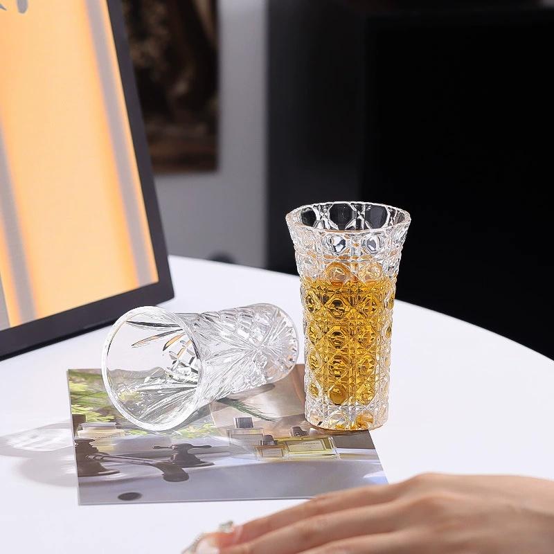 6-teiliges Set Weinglas Tasse Wodka Whisky Schnapsglas Party Spirituosen Tasse Espresso Kaffeetasse Klare Tasse Für Sake Soju Brandy