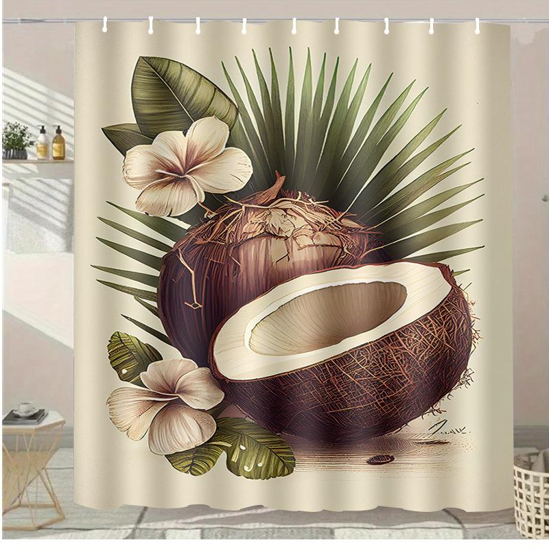 Pond Duck Animals washable Dirt-Resistant Shower Curtain Shower Head waterproof Polyester Bath Curtain For Home Decor