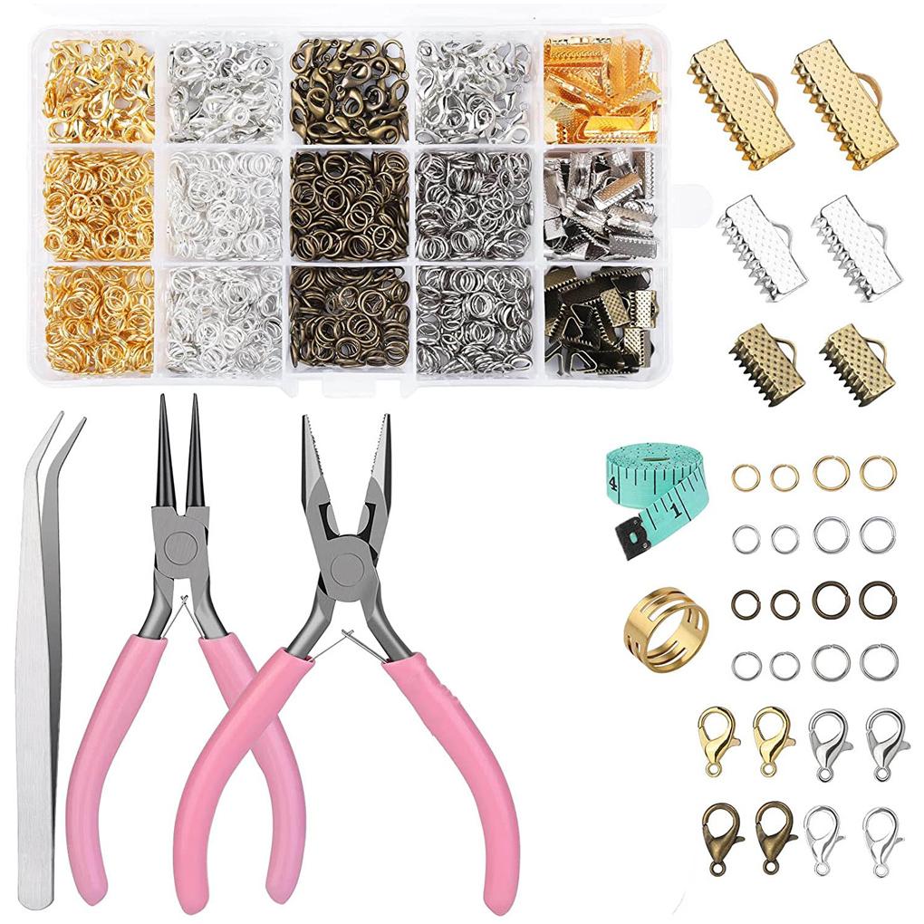Hand Plier DIY Beading Jewelry Making Handmade Equipment Steel Beadwork Wire Wrapping Breaking Twisting Crafting Home
