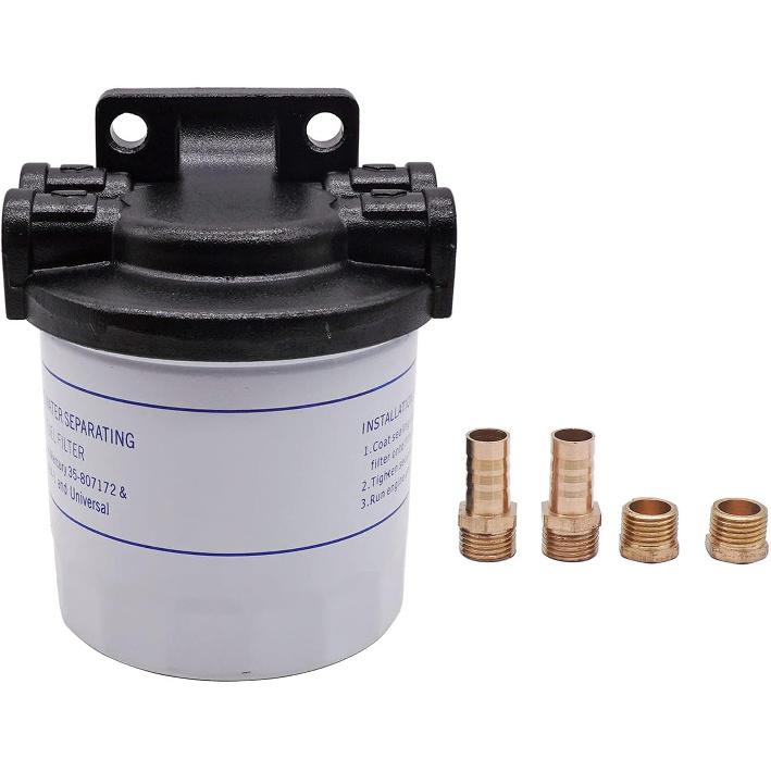Marine Boat Spin-On Fuel Filter Water Separator Kit 35-802893Q4 802893Q4 18-7983-1 18-7848-1