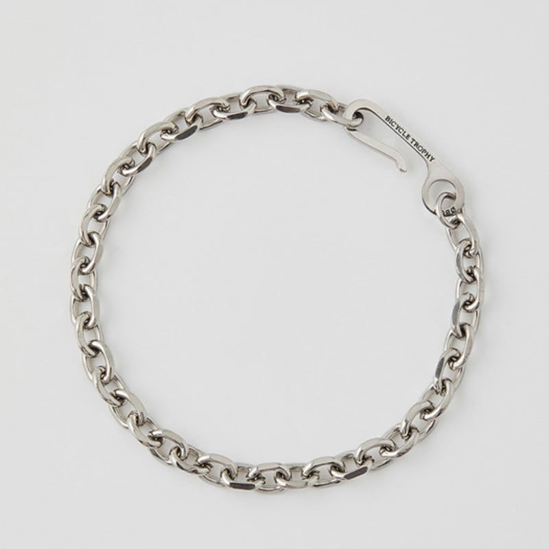 BICYCLE TROPHY S.S. Chain Bracelet 28 (Thin Type / All Surgical Steel)