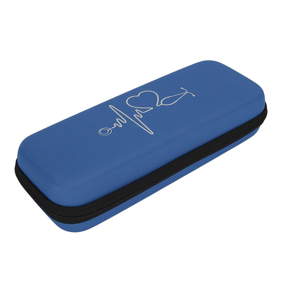 

Портативный бытовой стетоскоп, органайзер, чехол для хранения, сумка для хранения, контейнер, темно-синий