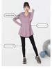 2026 Fashion Plus Size Women's Hooded Yoga & Sports Set - Long Sleeve for Spring/Autumn