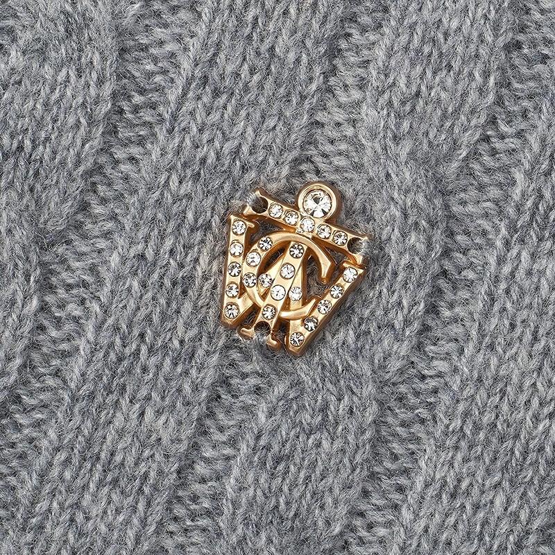 Teenie Weenie Women's Polo Collar Knit Cardigan