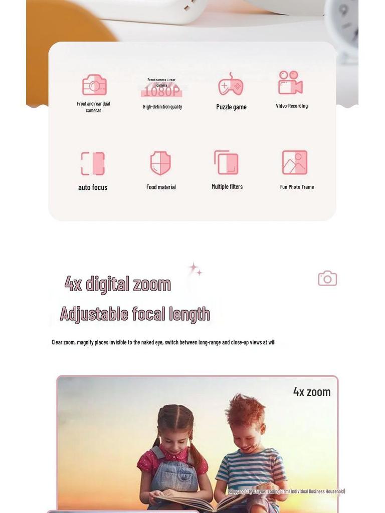 2025 Studentenfreundliche Digitalkamera: Fotos aufnehmen & hochladen für Mobiltelefone