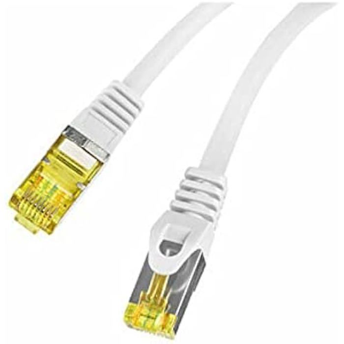 Câble LANBERG Cat.6A S/FTP LSZH CU 10m Gris - Fluke Passed