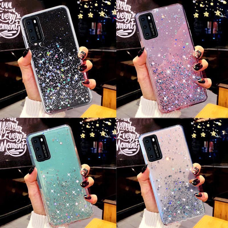 Buy Glitter Starry Bling Soft Silicone Phone Case For Samsung