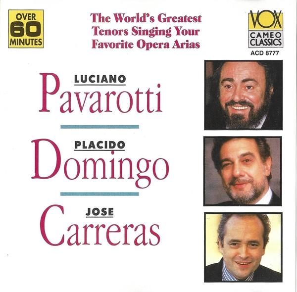 

CD JOSE CARRERAS / PLACIDO DOMINGO / L - World s Greatest Tenors Singing You ACD8777 Vox Cameo Class US Classical Used