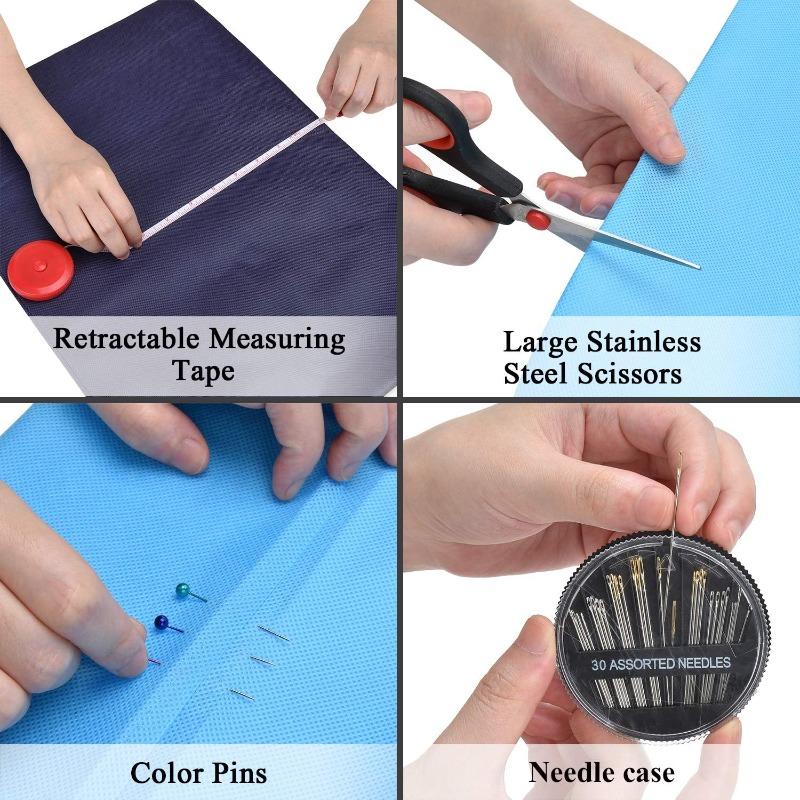 Sewing Kit with Case Portable Sewing Supplies for Home Traveler