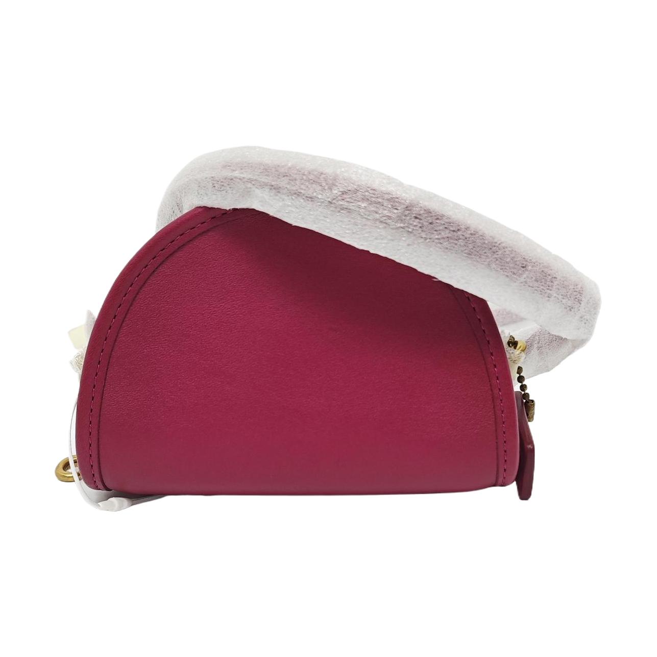 [Pre-Owned] Fashion Trend Zipper Closure Leather Mini Shoulder Crossbody Wallet - Excellent #RFG303 ONE SIZE