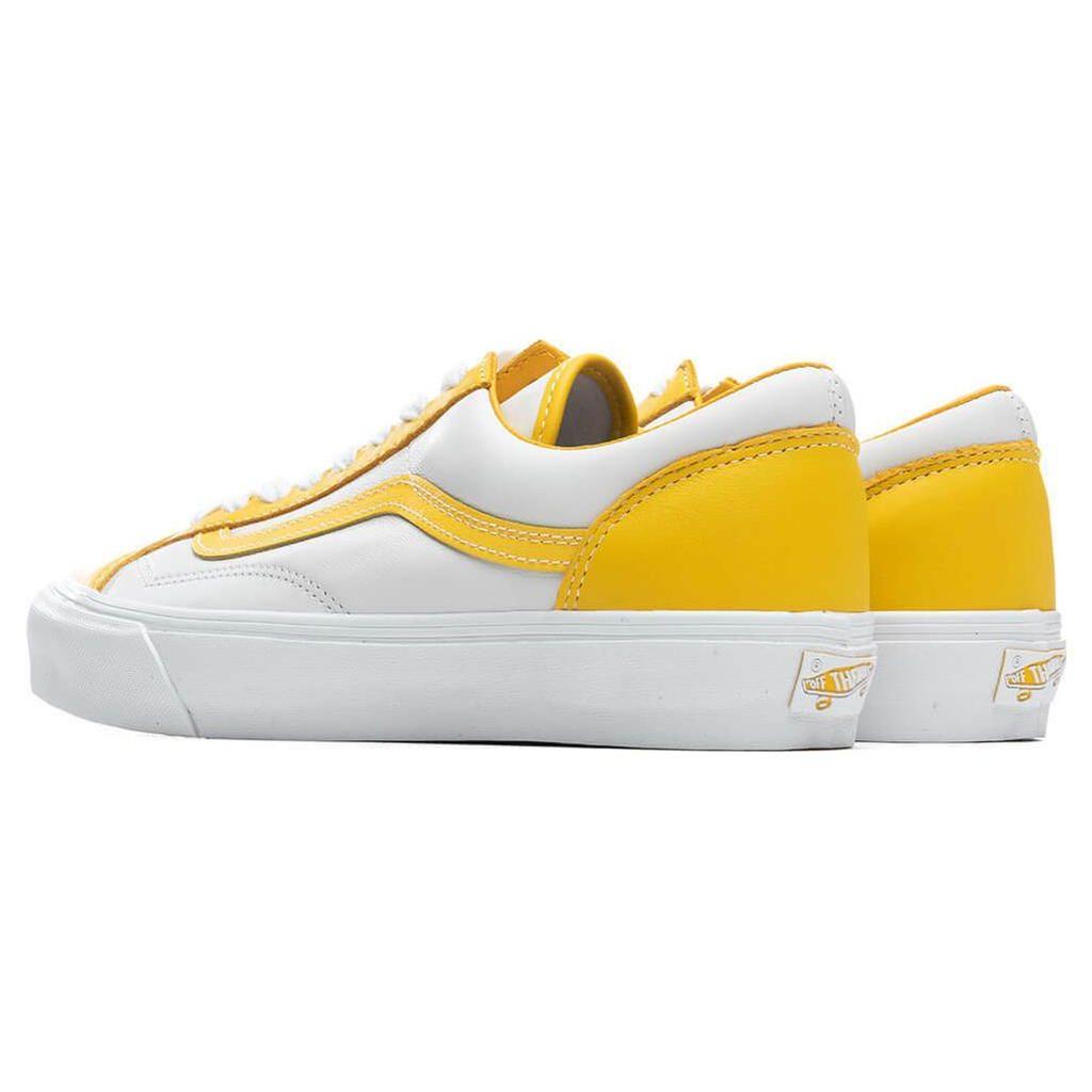 Vans Style 36 VLT LX White Freesia Yellow Unisex Sneakers True-White VN0A5FC3A1J