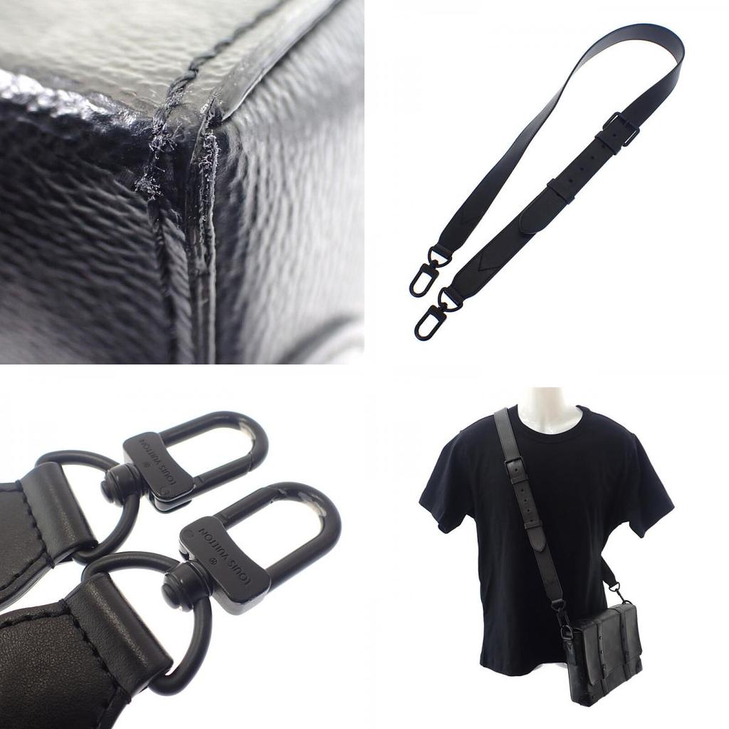 LOUIS VUITTON  M45727 Shoulder Bag black Monogram canvas mens