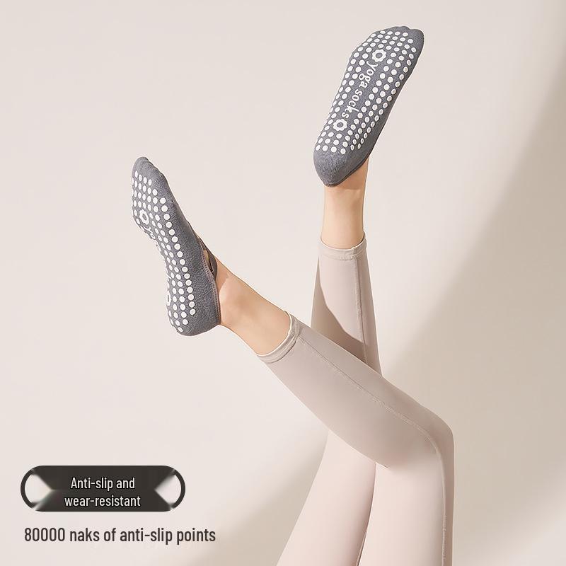 Women s Criss-Cross Strap Non-Slip Yoga and Pilates Toe Socks One Size