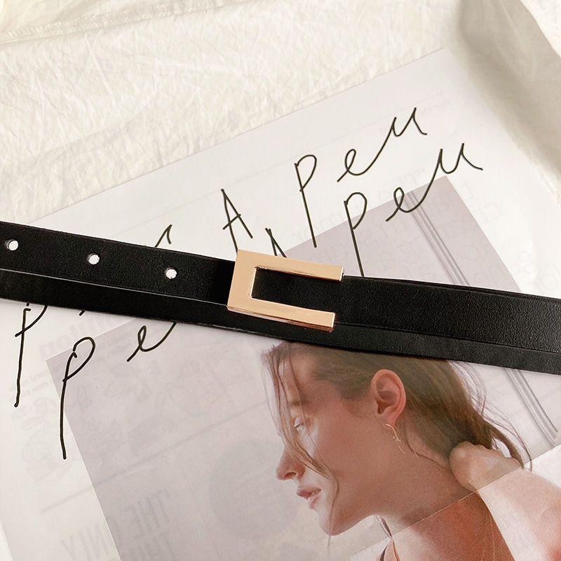 Black Pu Fashionable Waist Belt For Women Ideal For Suits And Coats In 2023 Autumn