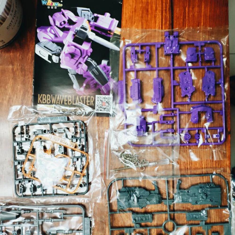 IN STOCK KBB LS05 ZS01 Assembly Transformation Toys Pistol Galvatron Shockwave Grimlock Mini THF Figure Action Anime Movie Robot