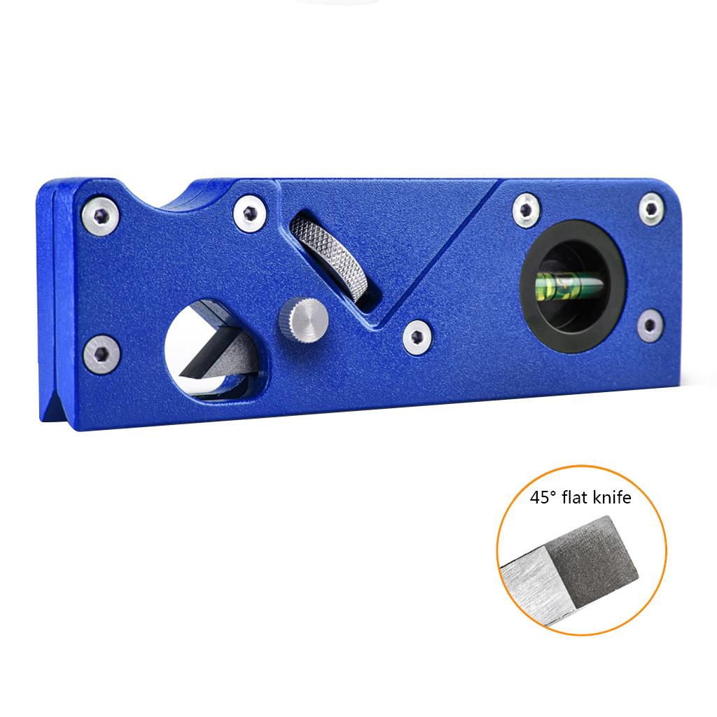 Chamfer Plane for Wood, Professional Woodworking Edge Corner Flattening Tool