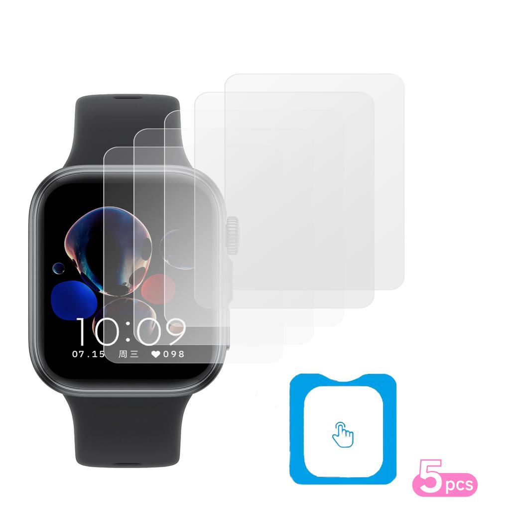 1/2/3/4/5PCS 9H Tempered Glass For Huawei Watch Fit 4 Pro Easy Install Screen Protector For Huawei Fit4Pro Express Setup Glass