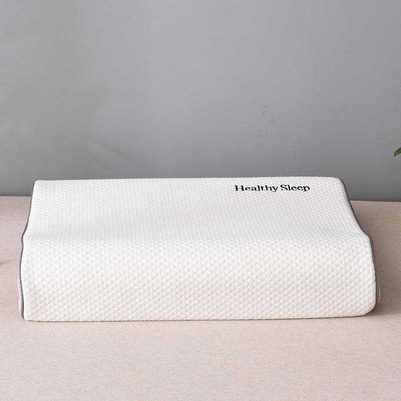 Soft Pillowcase Memory Foam Pillow for Adults and Children, Latex Pillow, Cervical Vertebra Pillow, High and Low Pillow, Pressure-free Pillow