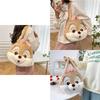 Handbag Shoulder Single Plush Cartoon Squirrel Womens Bag Cute Birthday Gift