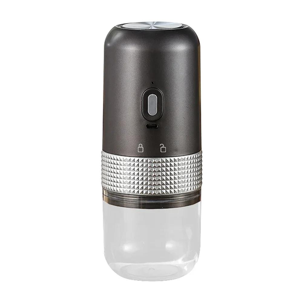 

Portable Electric Coffee Bean Grinder TYPE C USB Charging Mini Coffee Bean Mill Grinder Espresso Spice Grinder for Kitchen чорний