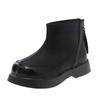 [Girls Martin Boots Children Leather Boots Winter Warm Boots Soft Sole Casual Fashion Short Boots for Girls]