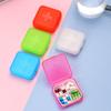 Portable Travel 4 Grid Pill Storage Box Case Container Mini Medicine Organizer