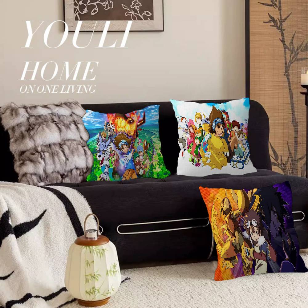 Digimon A-Adventure M-Monster Spiel Kissenbezug Design Kissenbezug Deko Feiertagsdeko