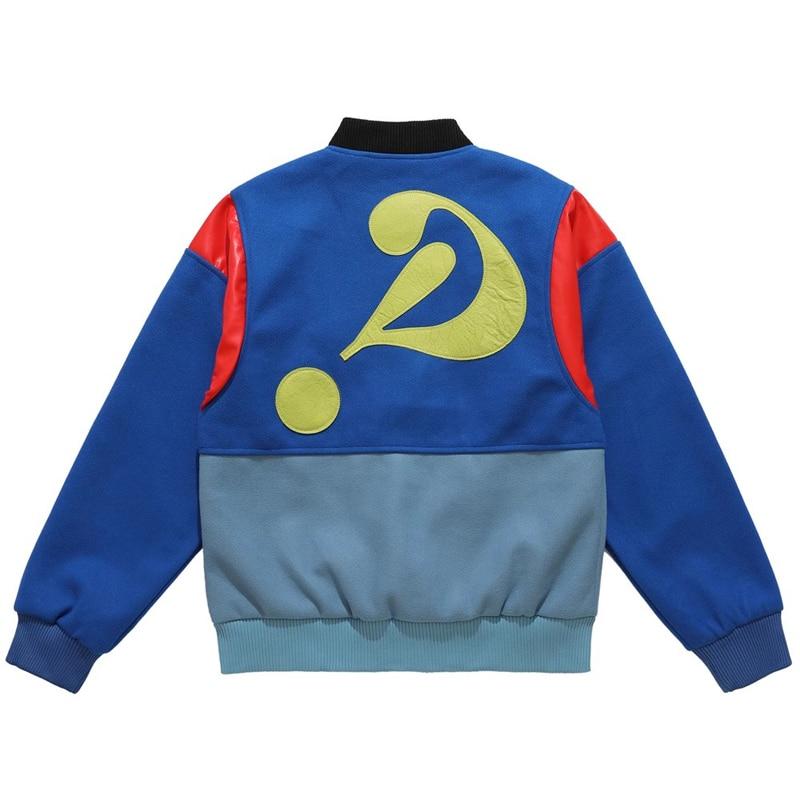 

Contrast Color Patchwork Men s Baseball Jersey Letter Print Casual Loose Motorcycle Top Couple Street Hip-hop Harajuku Jackets