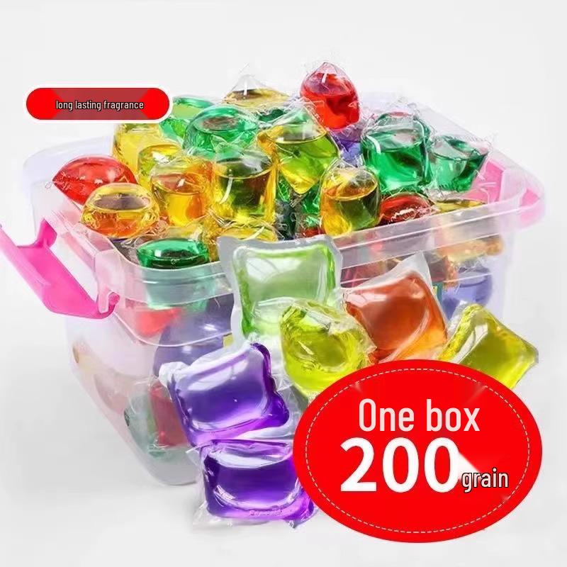 Laundry Pods with Fragrance Beads – Long-lasting Scent, Softening, and Color Protection Detergent Granules.