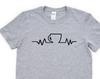 Coffee Heartbeat T-Shirt: Soft Cotton Blend, Coffee Lover Gift 4329