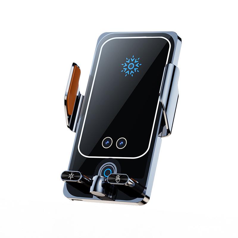 66W Wireless Fast Charging Car Phone Holder and Navigation Mount