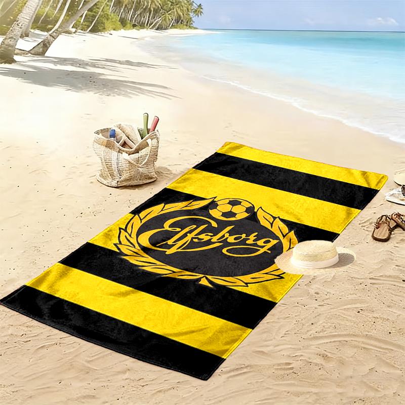 If Elfsborg Print Beach Towel Large Soft Quick Dry Towel For Beach Camping Swimming