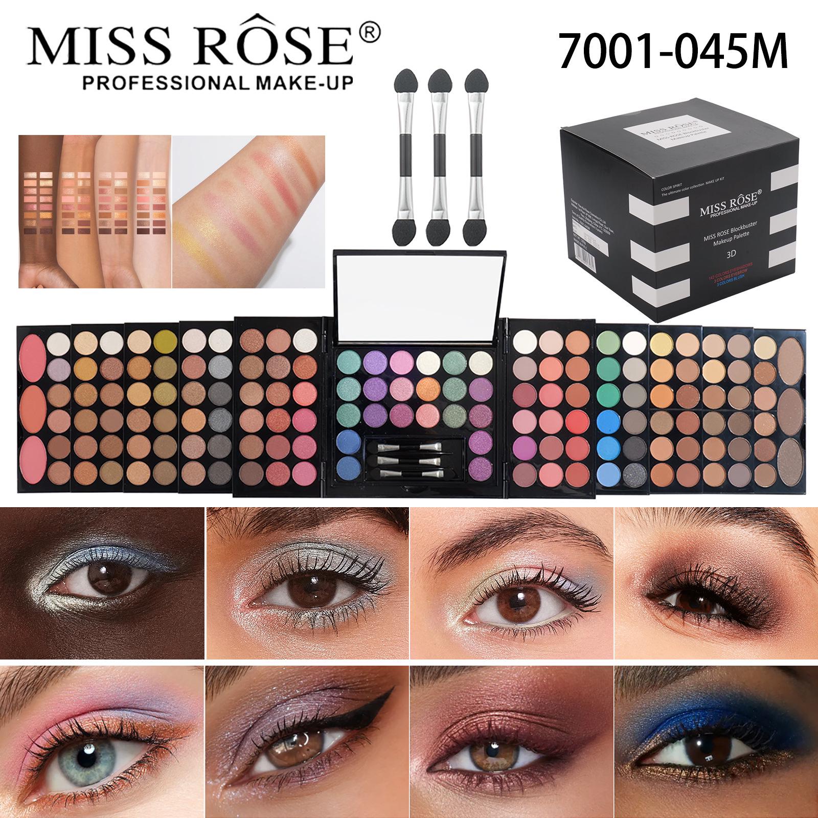 MISSROSE acu grima paletes komplekts: Ietver