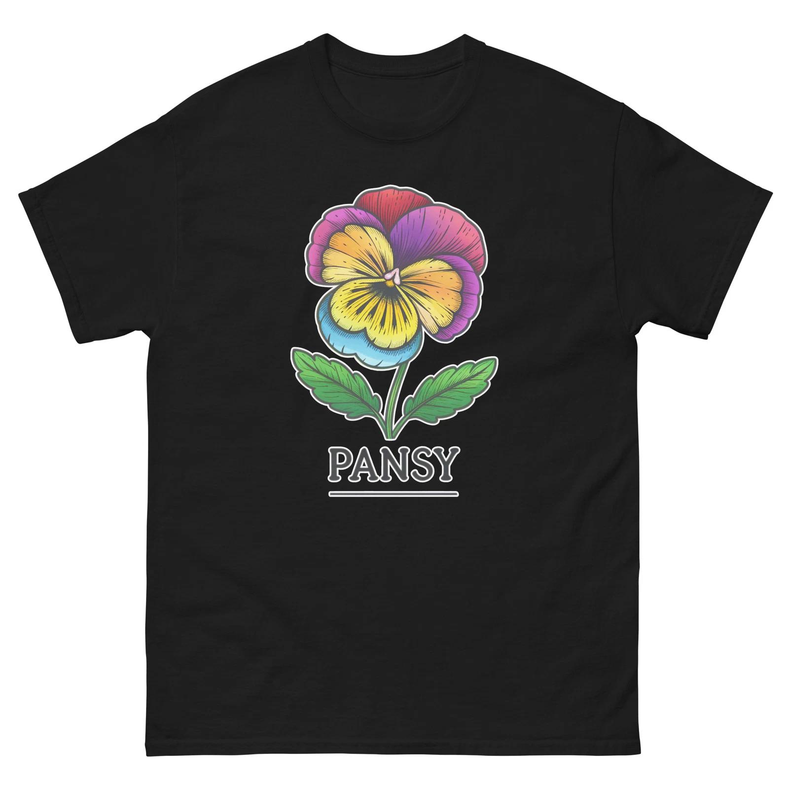 

Pansy Plant Horticulture Landscaping Gardening T-Shirt S