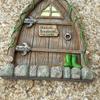 Miniature Fairy Gnome Window and Door Elf Home for Garden