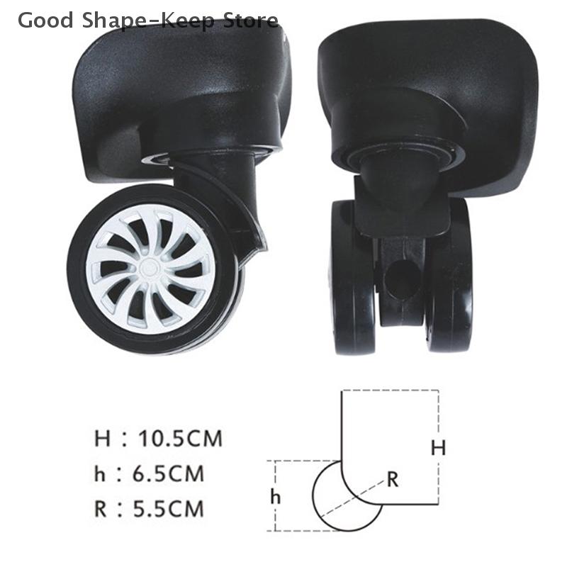 Universal 360 Degree Swivel Wheels for Suitcase Luggage Trolley - 4Pcs High-Quality Wheel Tools