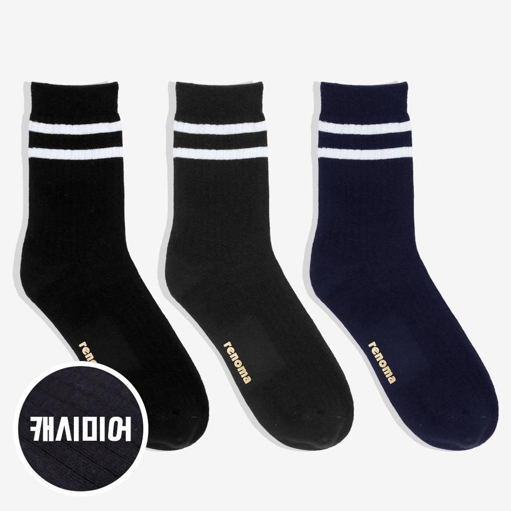 [Renoma] Renoma Men s Suit Cashmere Grade A Ringle Golji Medium-Length 1 Pair_RD5YH60262 black