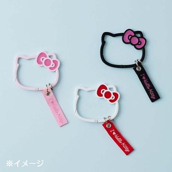 Sanrio Face-Shaped Carabiner (I Love Hello Kitty) Kitty Pink 395790