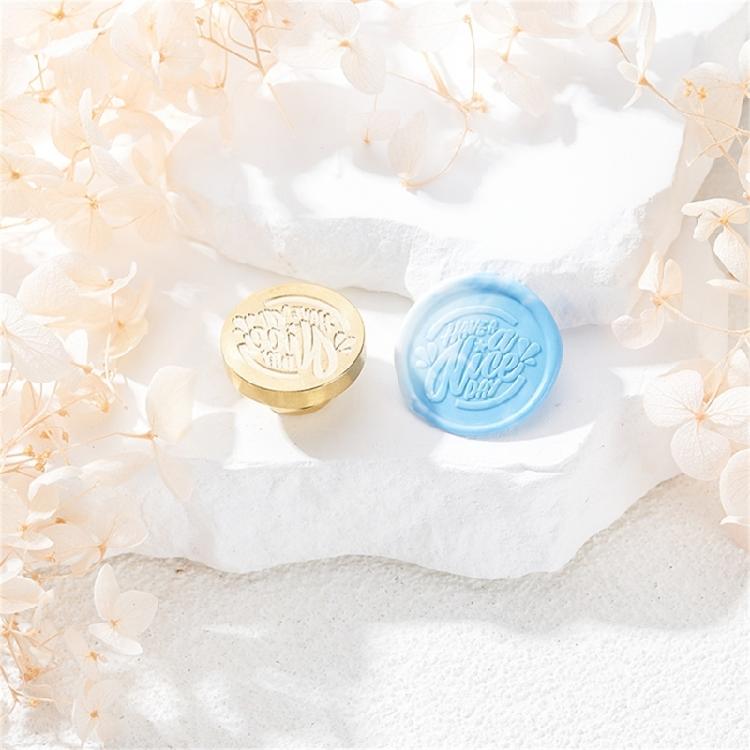 Sealing Wax Stamp English Series Wax Seal Stamp for Gift Wrap Scrapbooking Decor