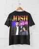JOSH HUTCHERSON Shirt, Josh Hutcherson Homage Tshirt, Josh Hutcherson Fan Club, Josh Hutcherson Retro 90s , Josh Hutcherson Merch #tpc