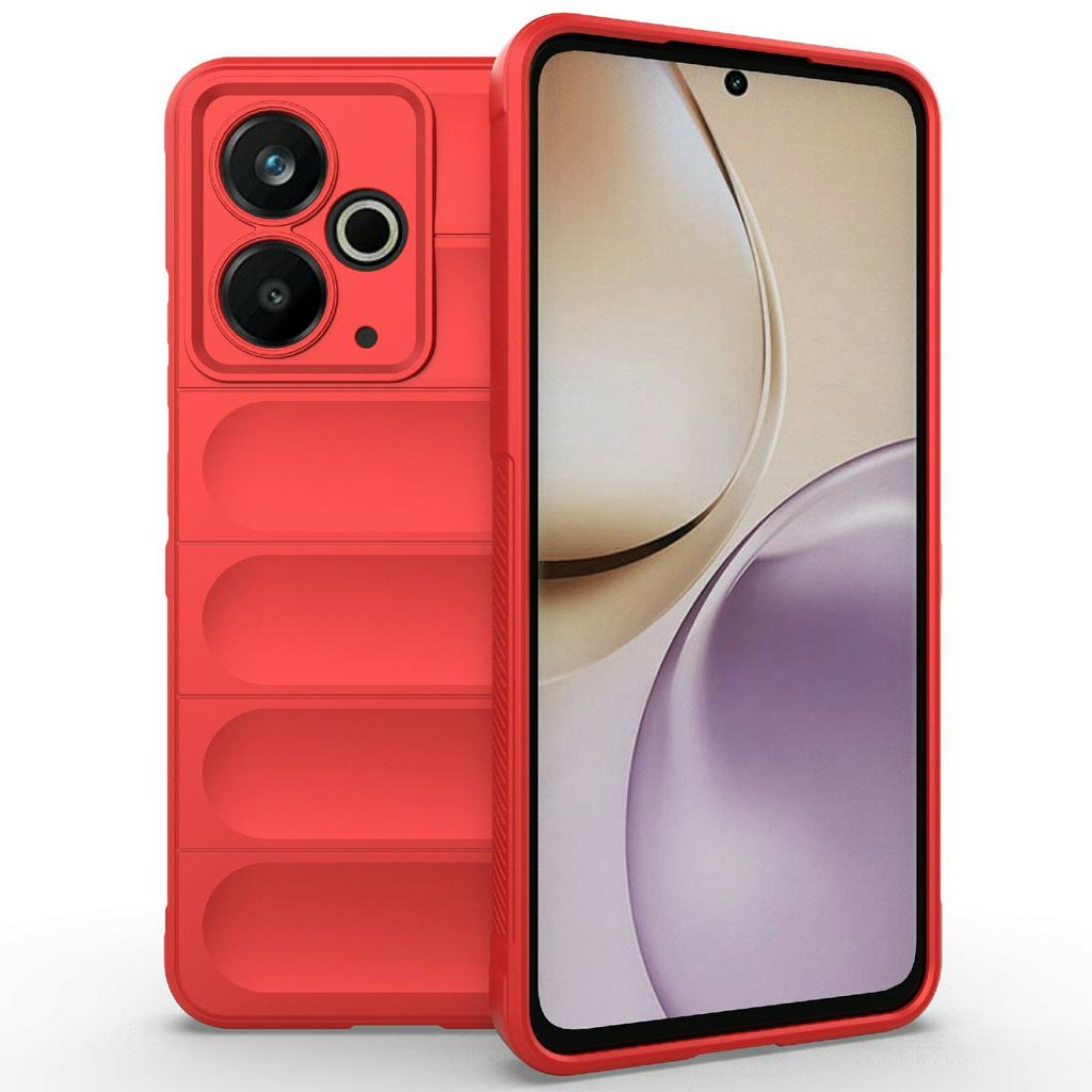 Für Realme 14T 5G Hülle Sturzsichere Weiche TPU Robuste Handy Rückseite