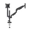 Adjustable Dual Screen Stand for 24/27 Inch Monitors, 360° Rotation