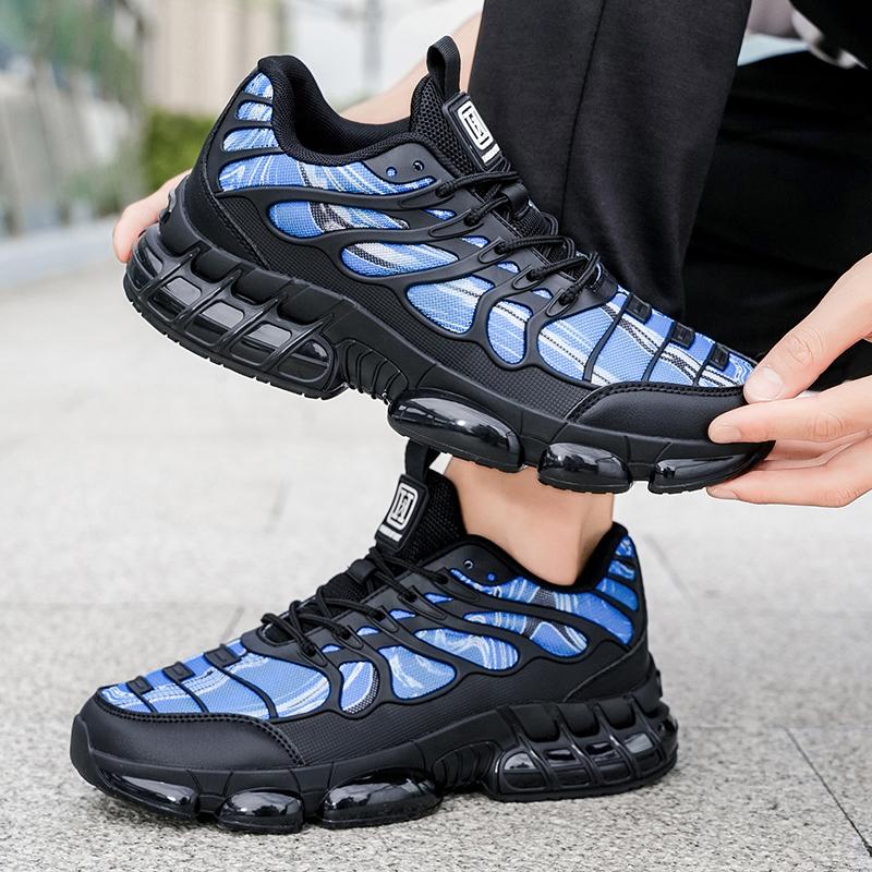 Nové pánské běžecké boty se vzduchovým odpružením Outdoorové protiskluzové a oděruvzdorné ležérní sportovní boty