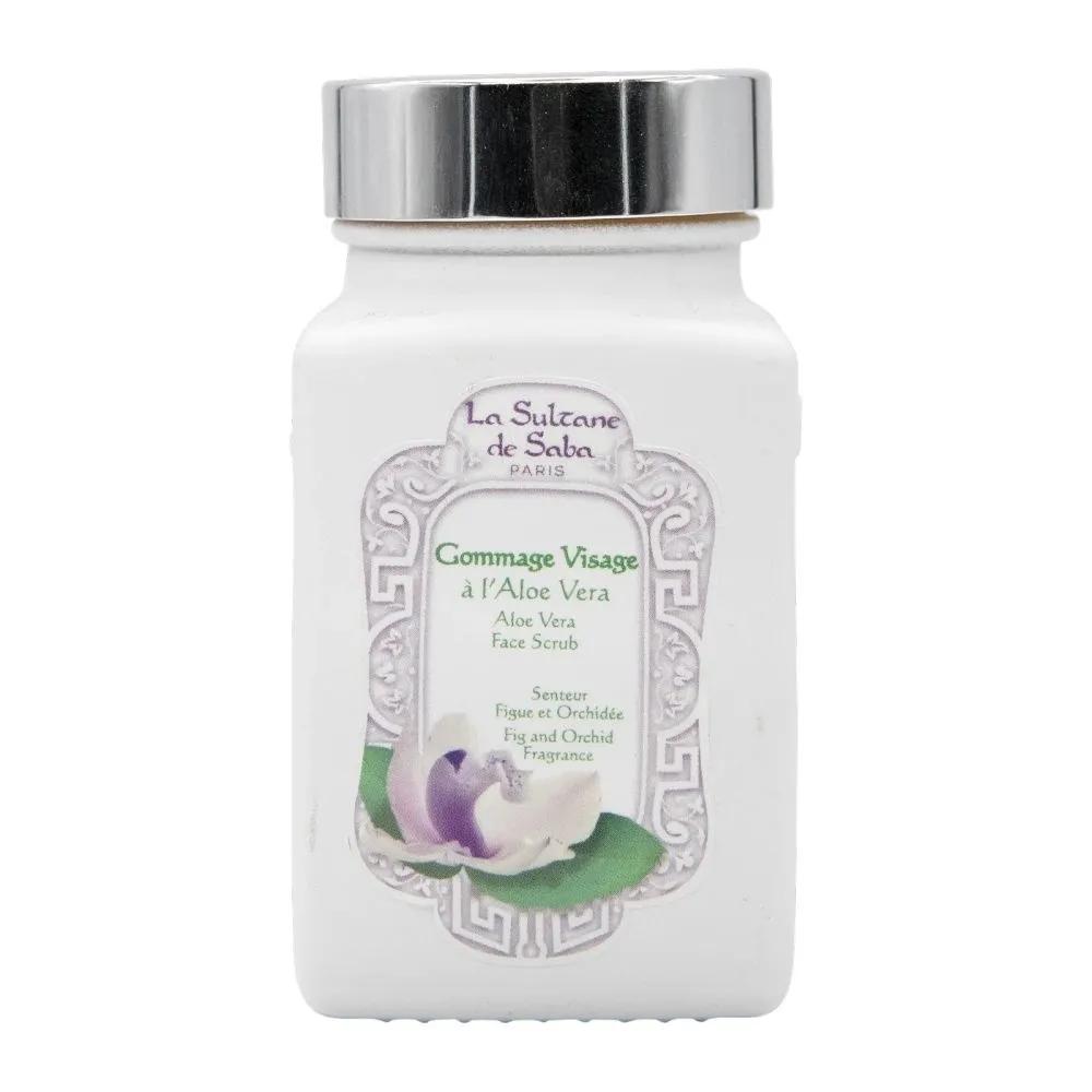 La Sultan de Saba French Fig and Orchid Scented Aloe Face Scrub 100g