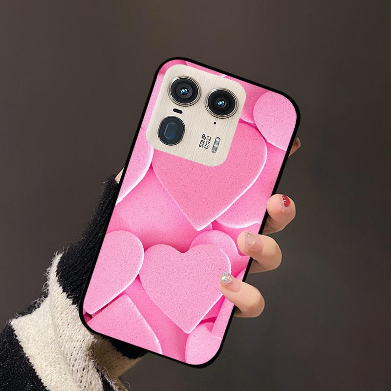 For Motorola Edge 50 Ultra Cover Flower TPU Silicon Back Soft Case Funda For Moto Edge 50 Fusion Edge50 Pro ultra Bumper Coque